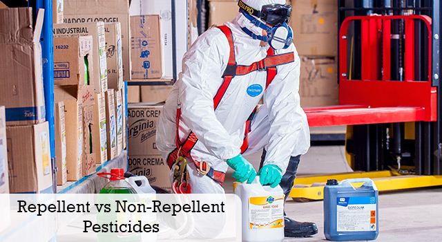 Repellent vs Non-Repellent Pesticides