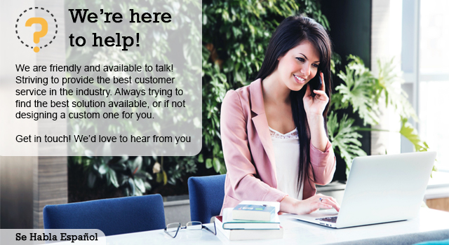 Contact Us! We are here to help you